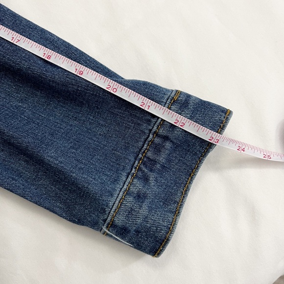 Gorgeous Boho jacket Floral Design Jean Jacket Vintage women’s medium - Picture 16 of 16